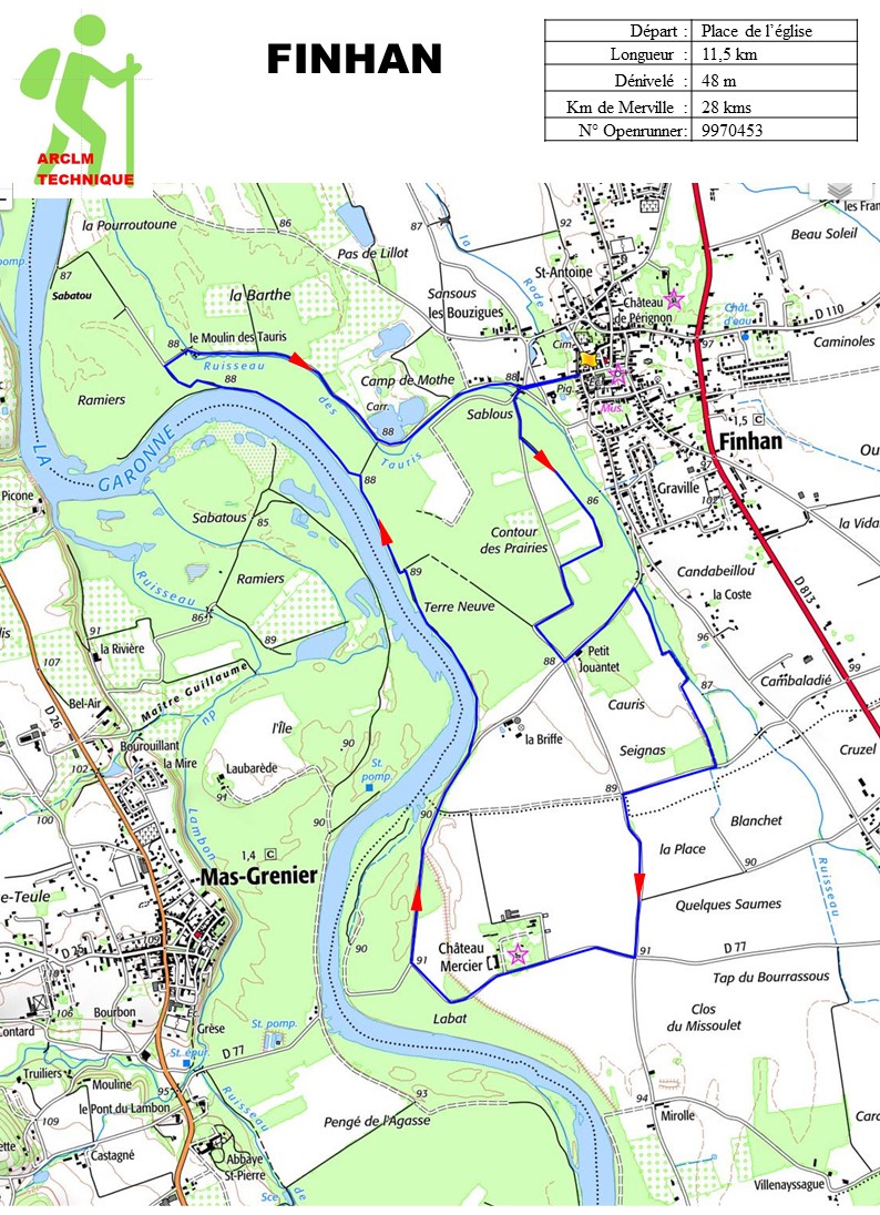 Randonnée à Finhan